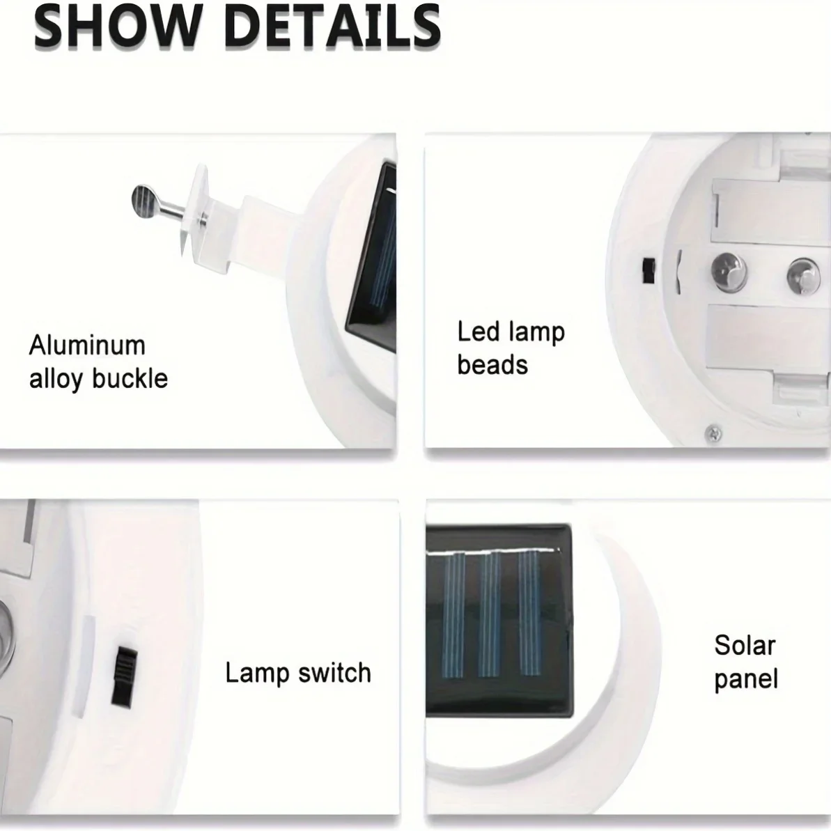 Lampes murales solaires à 3 LE - Wired Pathway Light avis et prix