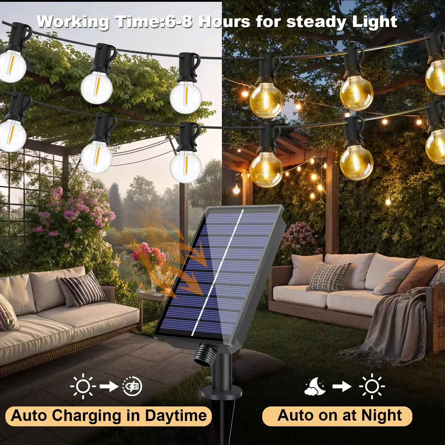 Guirlande solaire incassable p - Outdoor Lighting Socket avis et prix