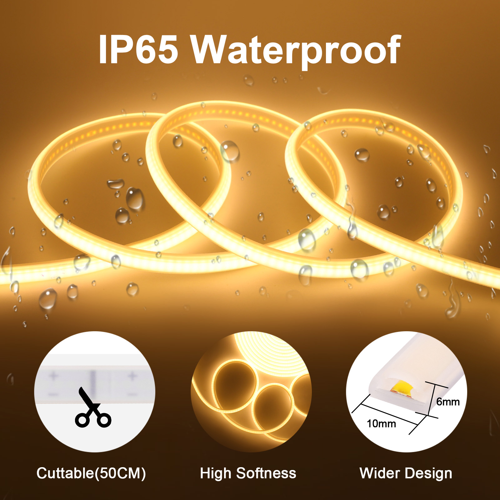 Bande lumineuse LED COB à inte - Outdoor Lighting Socket avis et prix